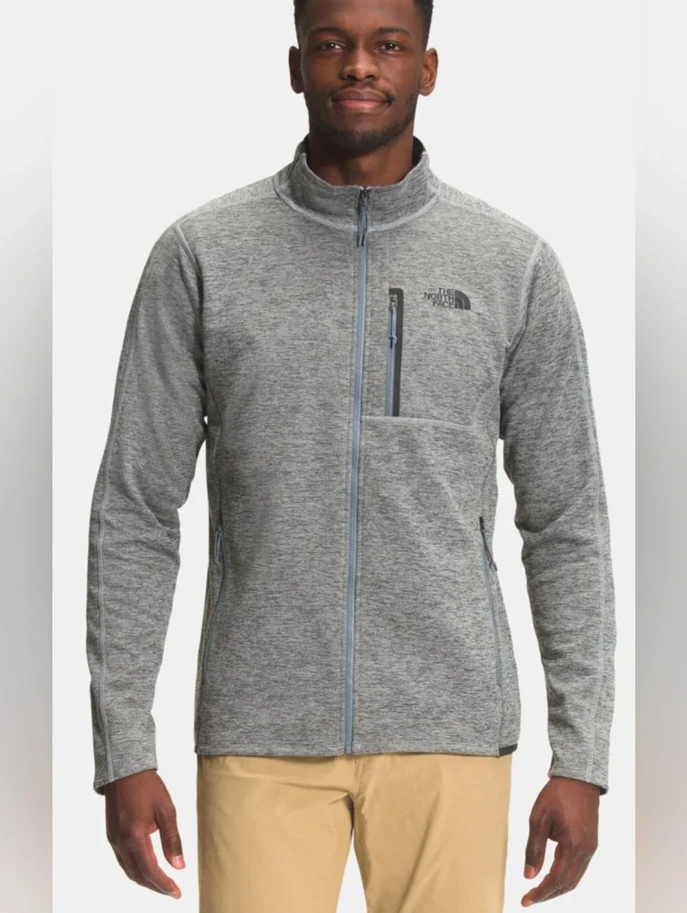 The North Face Canyonlands Full Zip Jacket Size Large in Heathered Gray